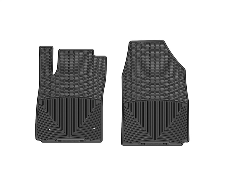 Picture of WeatherTech WT Rubber Mats-Front-Blk Floor Mats - W276