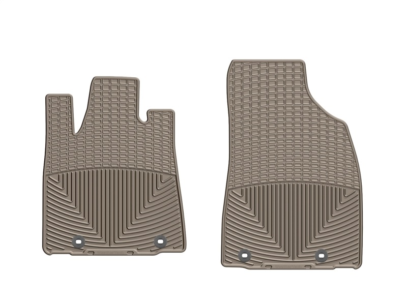 Picture of WeatherTech WT Rubber Mats-Front-Tan Floor Mats - W278TN
