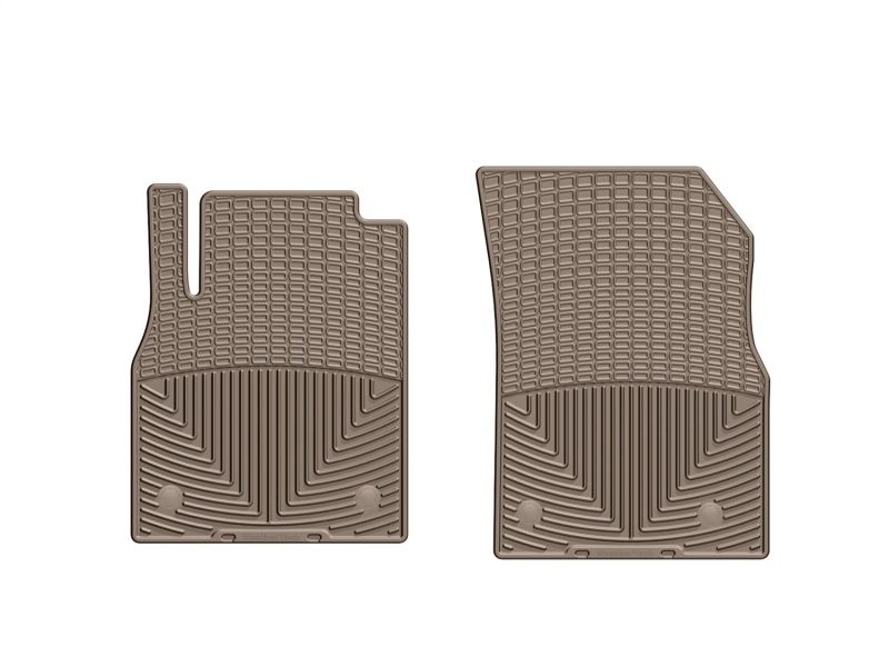 Picture of WeatherTech WT Rubber Mats-Front-Tan Floor Mats - W275TN
