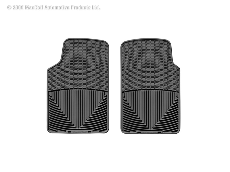 Picture of WeatherTech WT Rubber Mats-Front-Blk Floor Mats - W3