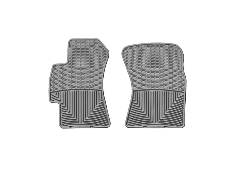 Picture of WeatherTech WT Rubber Mats-Front-Grey Floor Mats - W52GR