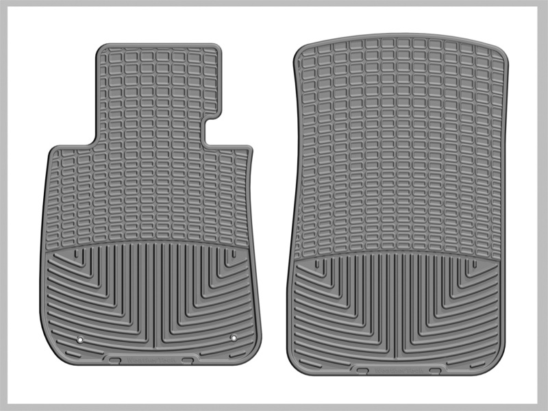 Picture of WeatherTech WT Rubber Mats-Front-Grey Floor Mats - W61GR