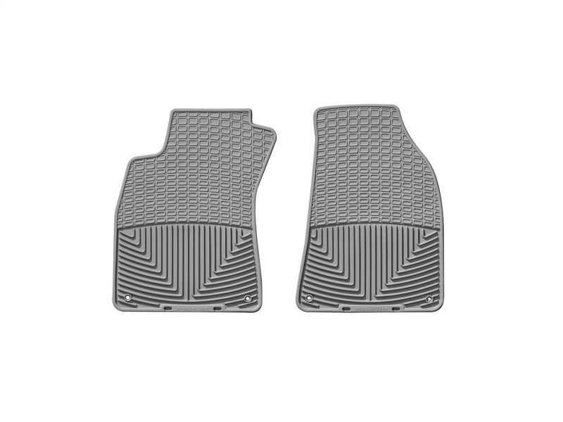 Picture of WeatherTech WT Rubber Mats-Front-Grey Floor Mats - W67GR