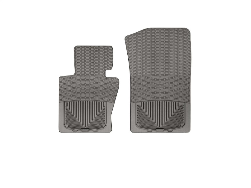 Picture of WeatherTech WT Rubber Mats-Front-Grey Floor Mats - W63GR