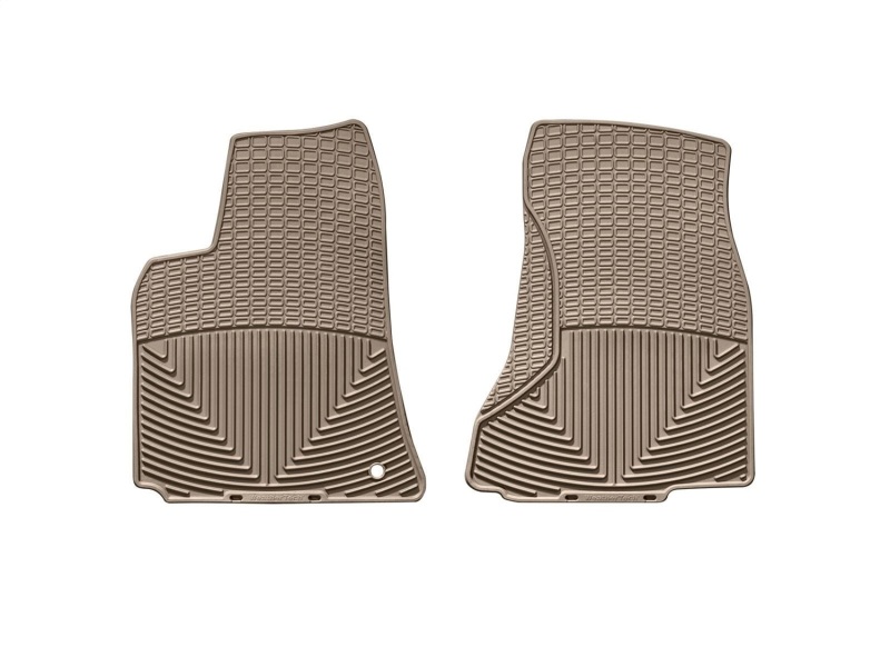 Picture of WeatherTech WT Rubber Mats-Front-Tan Floor Mats - W69TN