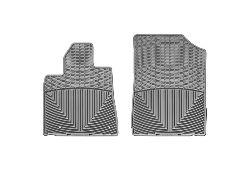 Picture of WeatherTech WT Rubber Mats-Front-Grey Floor Mats - W76GR