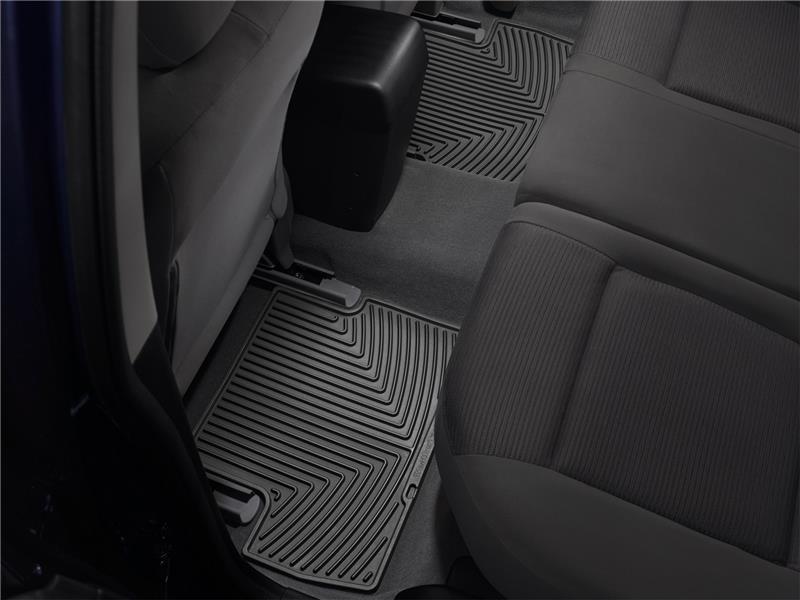 Picture of WeatherTech WT Rubber Mats-Rear-Blk Floor Mats - W80