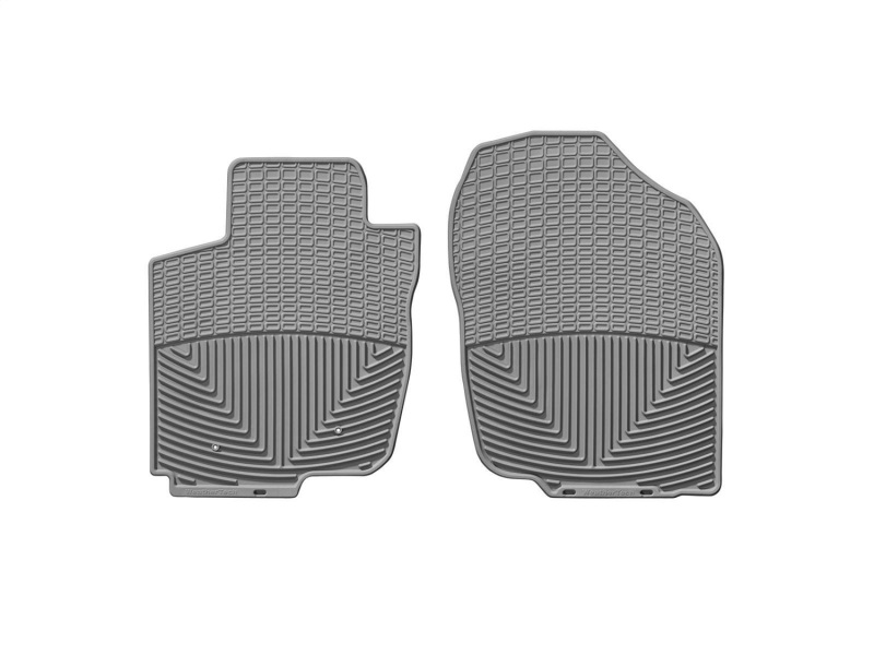 Picture of WeatherTech WT Rubber Mats-Front-Grey Floor Mats - W81GR