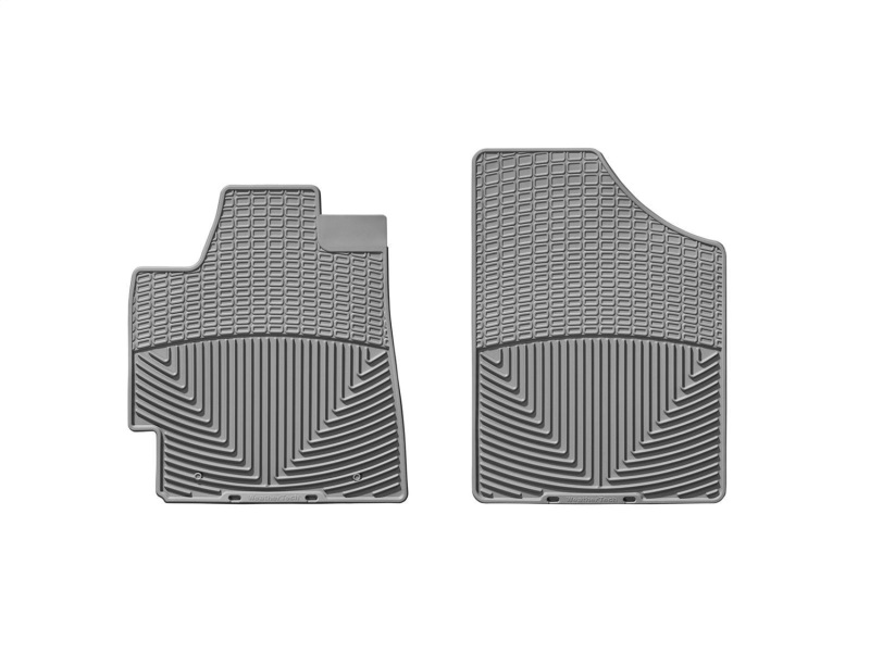 Picture of WeatherTech WT Rubber Mats-Front-Grey Floor Mats - W86GR
