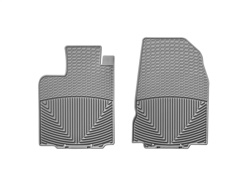 Picture of WeatherTech WT Rubber Mats-Front-Grey Floor Mats - W87GR