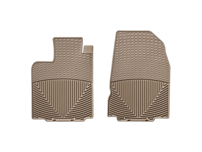 Picture of WeatherTech WT Rubber Mats-Front-Tan Floor Mats - W87TN
