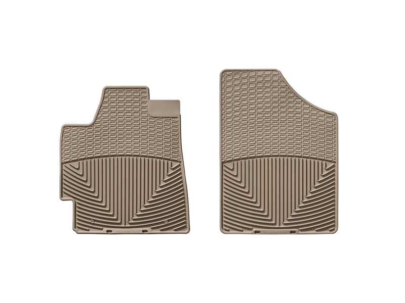 Picture of WeatherTech WT Rubber Mats-Front-Tan Floor Mats - W86TN