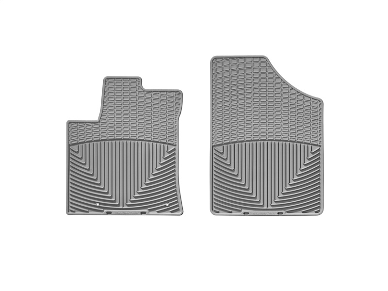 Picture of WeatherTech WT Rubber Mats-Front-Grey Floor Mats - W96GR