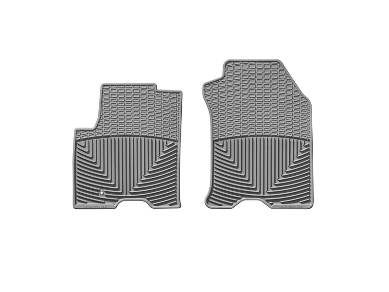 Picture of WeatherTech WT Rubber Mats-Front-Grey Floor Mats - W98GR