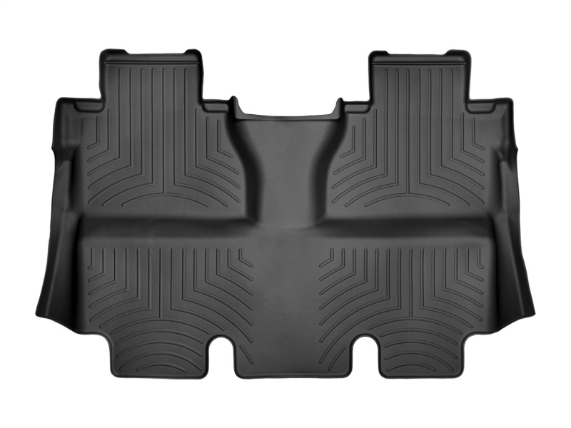 Picture of WeatherTech WT FloorLiner-Rear-Blk Floor Mats - 440938