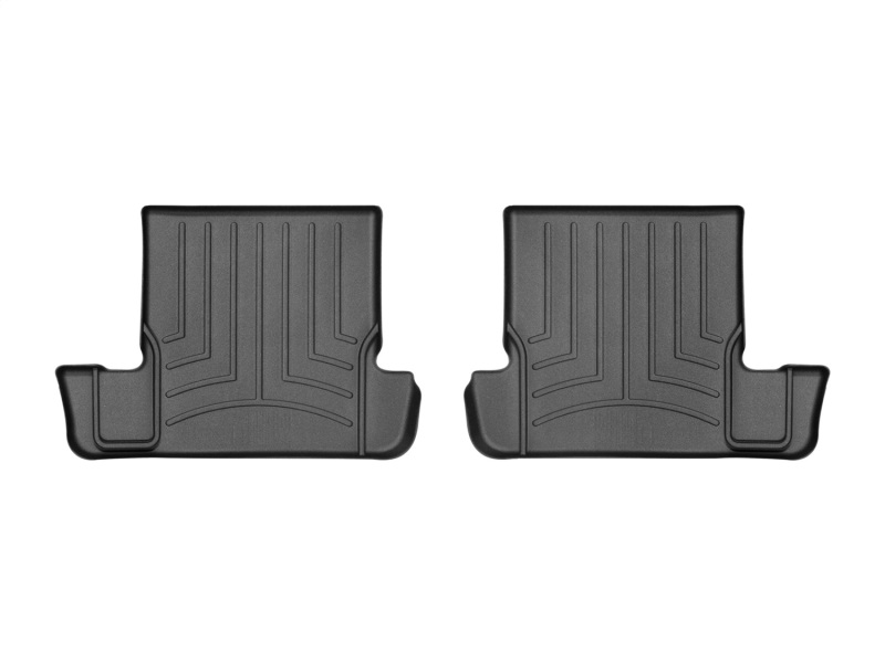 Picture of WeatherTech WT FloorLiner-Rear-Blk Floor Mats - 444822