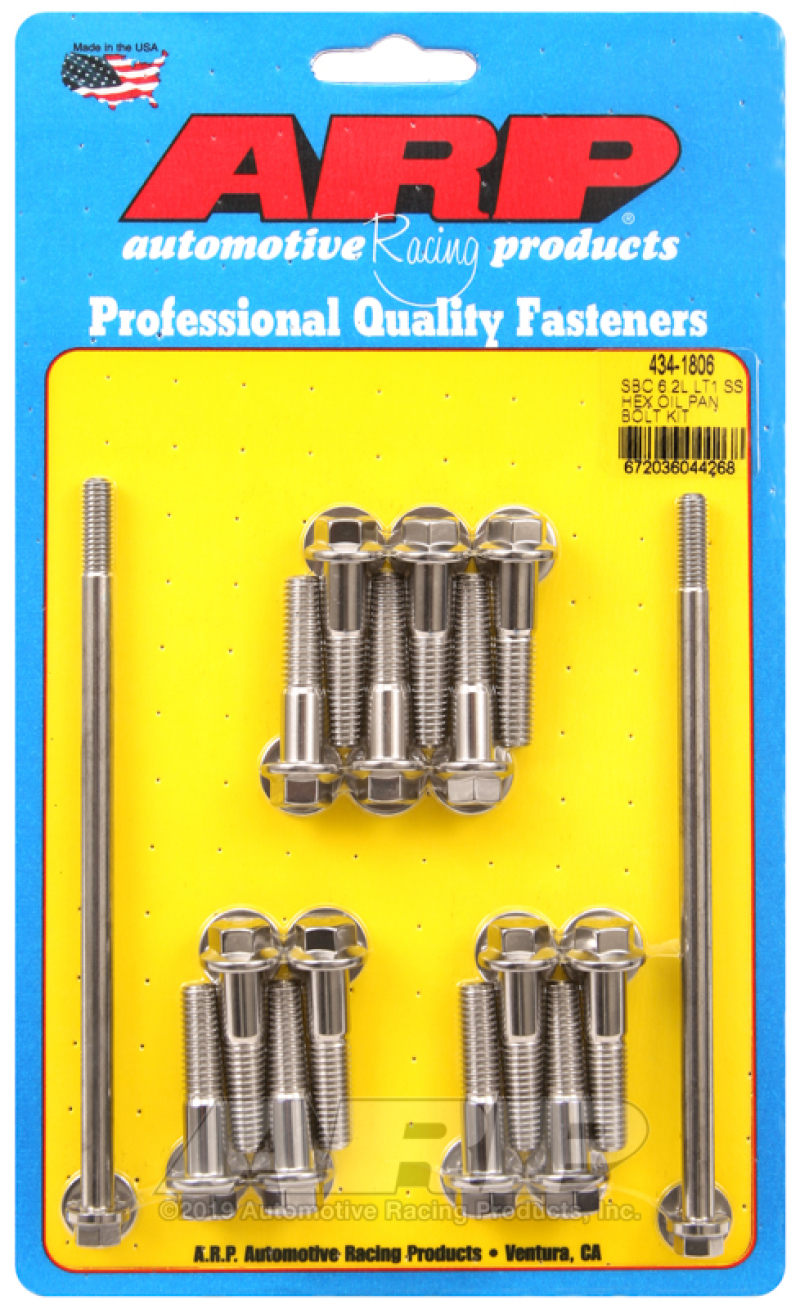 Picture of ARP Oil Pan Bolt Kits Hardware Kits - 434-1806