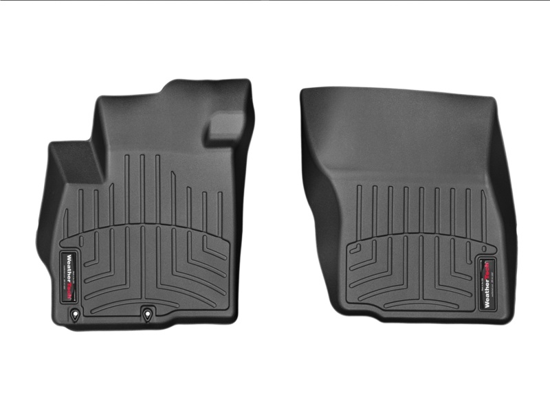 Picture of WeatherTech WT FloorLiner-Front-Blk Floor Mats - 446511