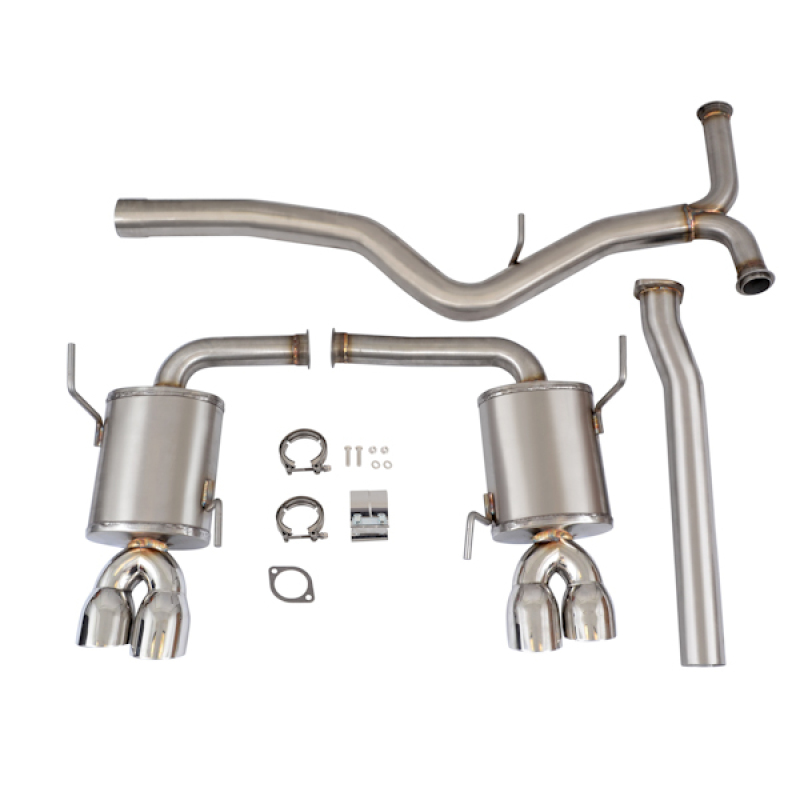 Picture of Mishimoto 2015 Subaru WRX 3in Stainless Steel Cat-Back Exhaust