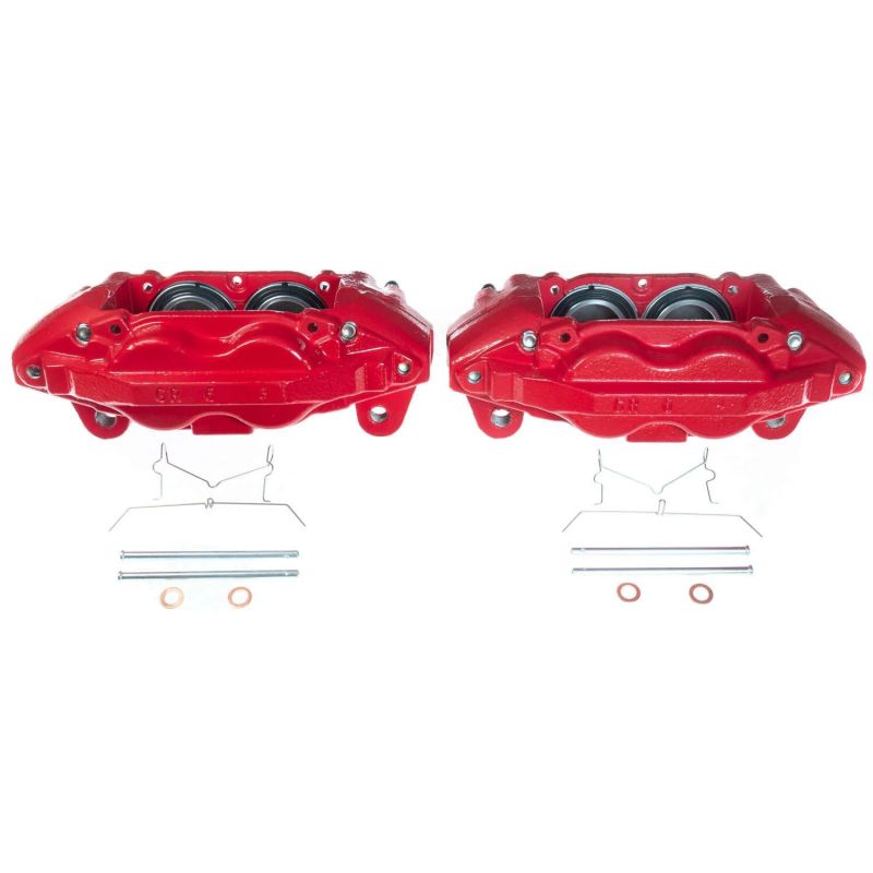 Picture of Power Stop 16-21 Toyota Sequoia Front Red Calipers - Pair