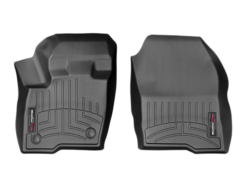 Picture of WeatherTech WT FloorLiner-Front-Blk Floor Mats - 448151