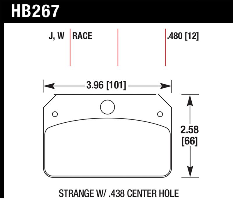 Picture of Hawk Performance HAWK DTC-30 Brake Pad Sets - HB267W.480