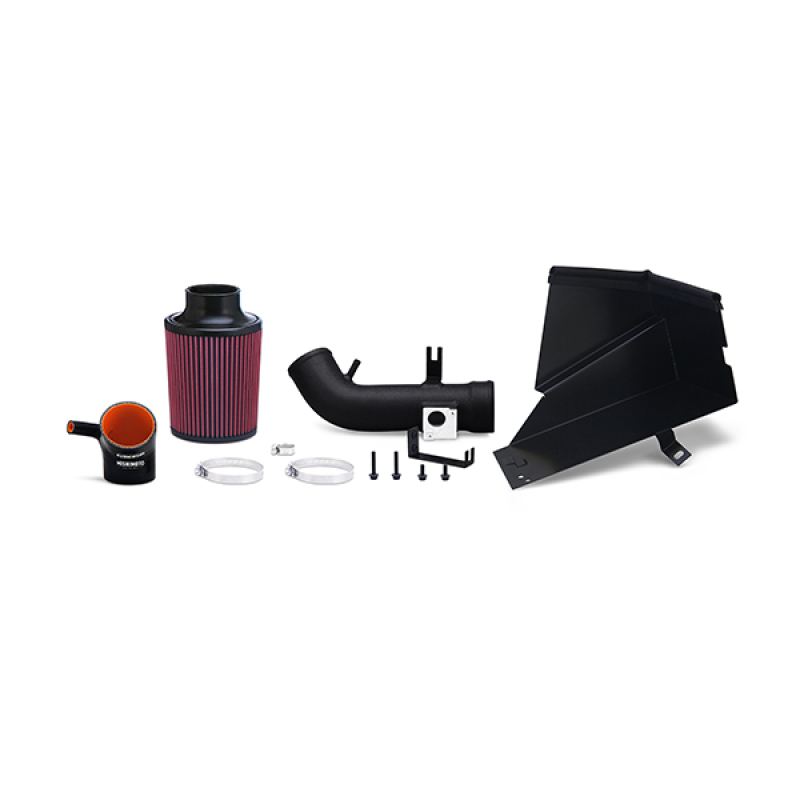Picture of Mishimoto 06-11 Honda Civic Si Performance Air Intake w/ Heat Shield - Wrinkle Black