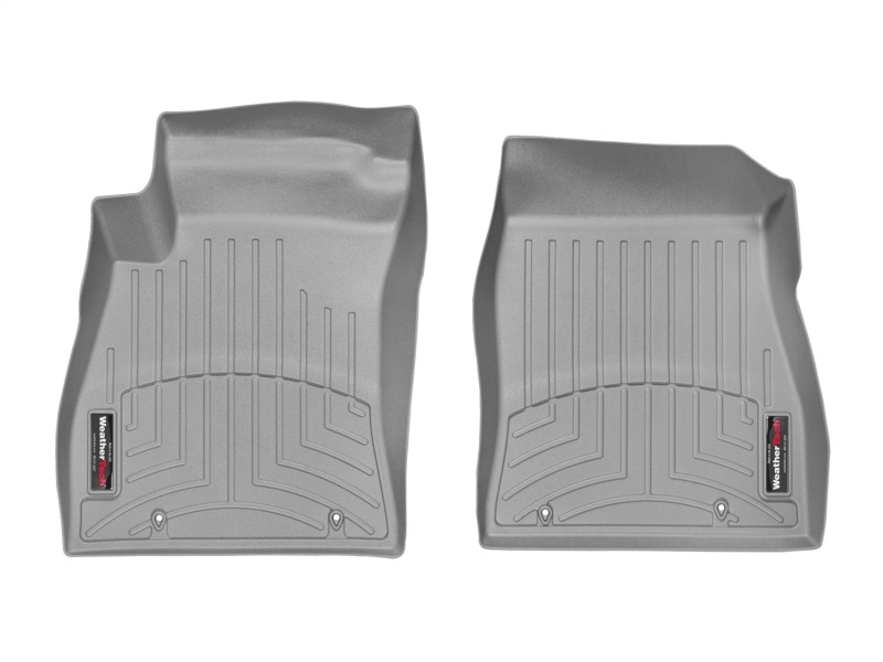 Picture of WeatherTech 2013+ Nissan Sentra Front Floorliners - Grey