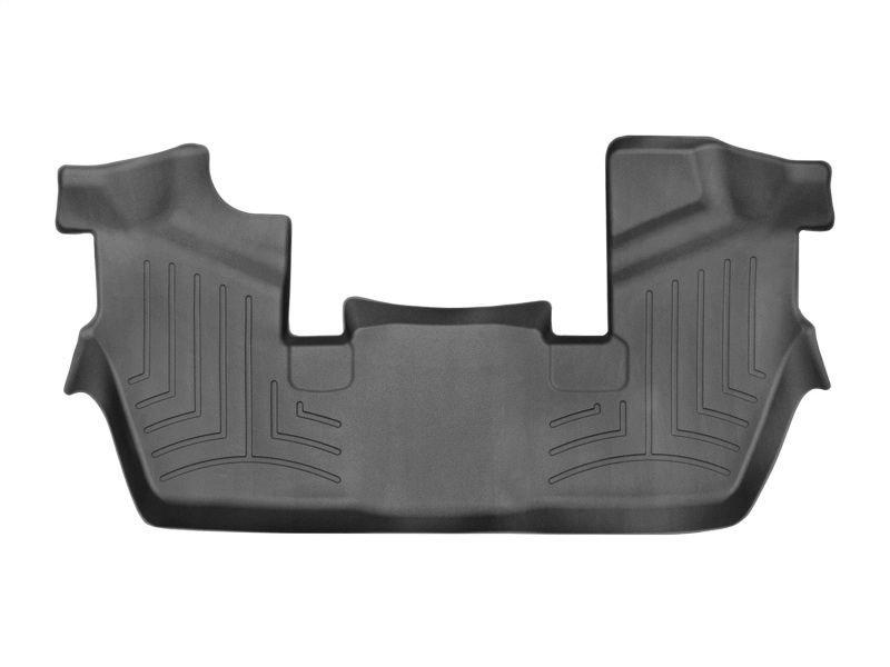 Picture of WeatherTech WT FloorLiner-Rear-Blk Floor Mats - 448394