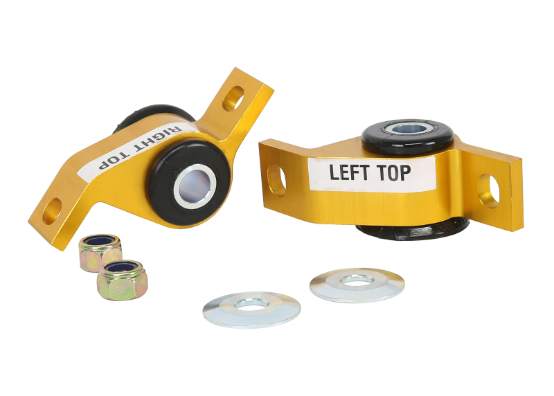 Picture of Whiteline 93-00 Subaru Impreza Non-Turbo Front Lower control arm anti-dive caster kit
