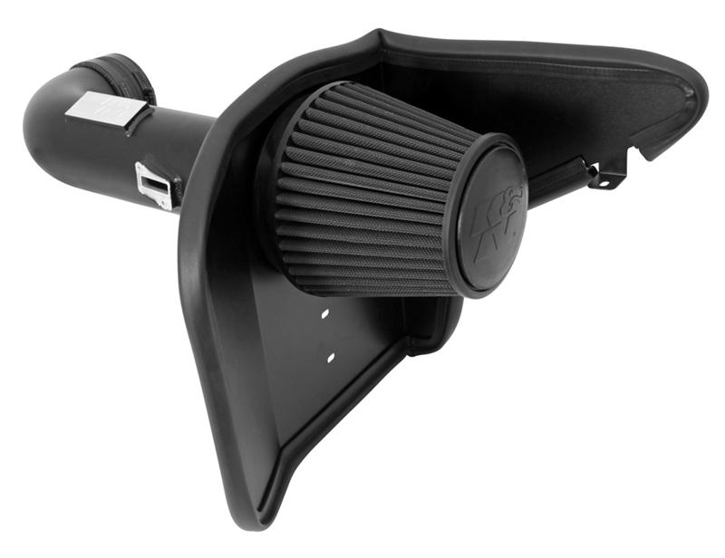 Picture of K&N 11-14 Ford F150 5.0L V8 Black Performance Intake Kit