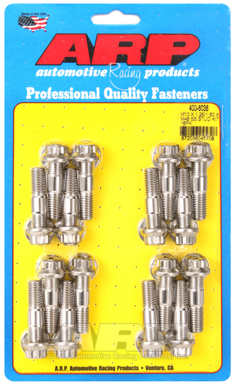 Picture of ARP Stainless Steel Accessory Studs Hardware Kits - 400-8038