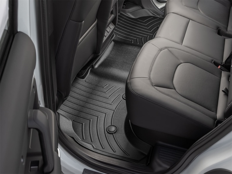 Picture of WeatherTech WT FloorLiner-Rear-Blk Floor Mats - 4416292