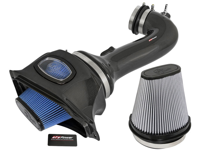 Picture of aFe Momentum Carbon Fiber Cold Air Intake System PDS/P5R 15-16 Chevrolet Corvette Z06 V8-6.2L