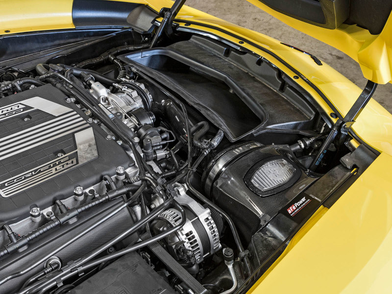 Picture of aFe Black Series Carbon Fiber Cold Air Intakes - 52-74202-C