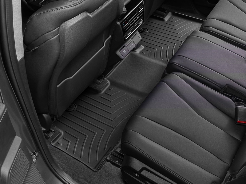 Picture of WeatherTech WT FloorLiner-Rear-Blk Floor Mats - 4416692