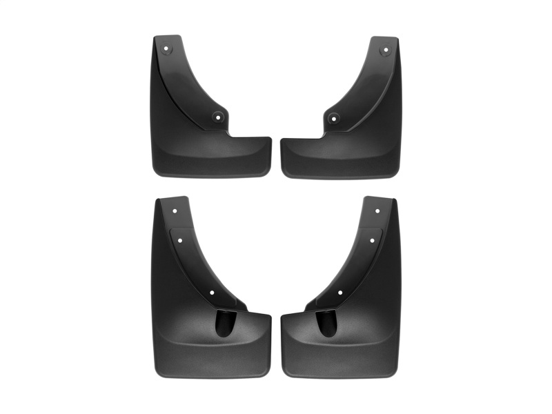 Picture of WeatherTech 2020+ Ford Escape/Escape Hybrid Front No Drill Mudflaps - Black