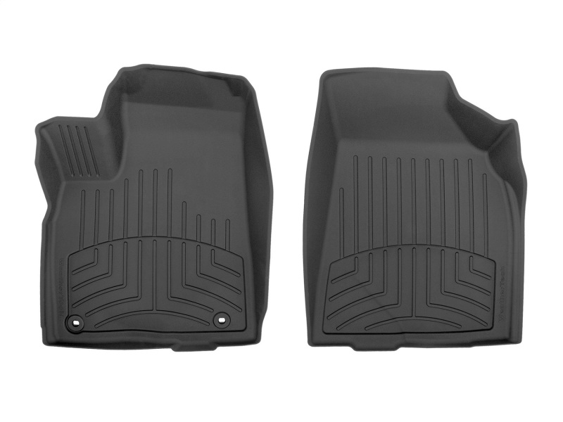 Picture of WeatherTech 14-19 Toyota Highlander HP Front Floor Liners - Black