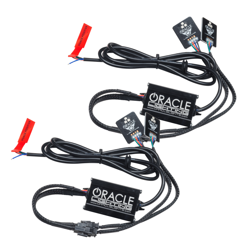 Picture of Oracle 19-21 RAM 1500 RGB Headlight Demon Eye Kit - LED Projector - w/o Controller