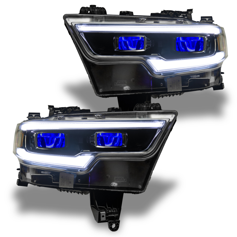 Picture of Oracle 19-21 RAM 1500 RGB Headlight Demon Eye Kit - LED Projector - w/o Controller