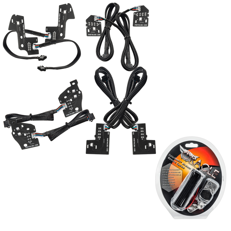 Picture of Oracle 19-21 Dodge RAM 1500 RGB+W Headlight DRL Kit - Reflector LED Headlights -