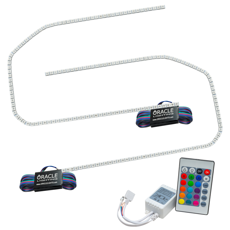 Picture of Oracle 16-18 GMC Sierra Headlight DRL Upgrade Kit - ColorSHIFT w/ Simple Controller