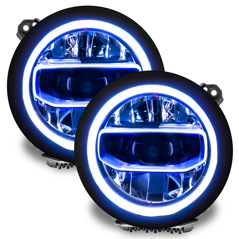 Picture of Oracle Jeep Wrangler JL/Gladiator JT RGB+W Headlight DRL Kit - w/ BC1 Controller