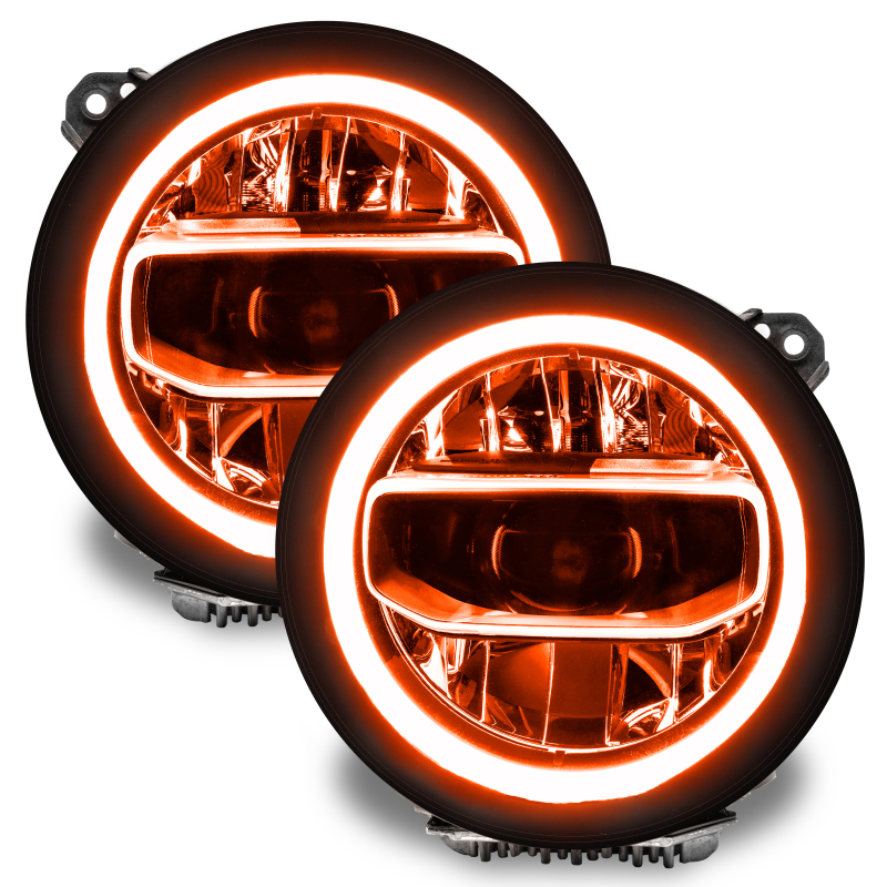 Picture of Oracle Jeep Wrangler JL/Gladiator JT RGB+W Headlight DRL Kit - w/ BC1 Controller