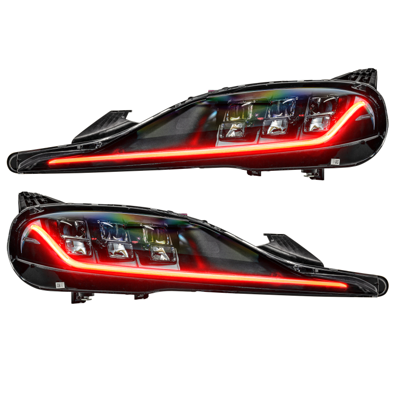 Picture of Oracle 20-21 Toyota Supra GR RGB+A Headlight DRL Kit - ColorSHIFT w/ Simple Controller
