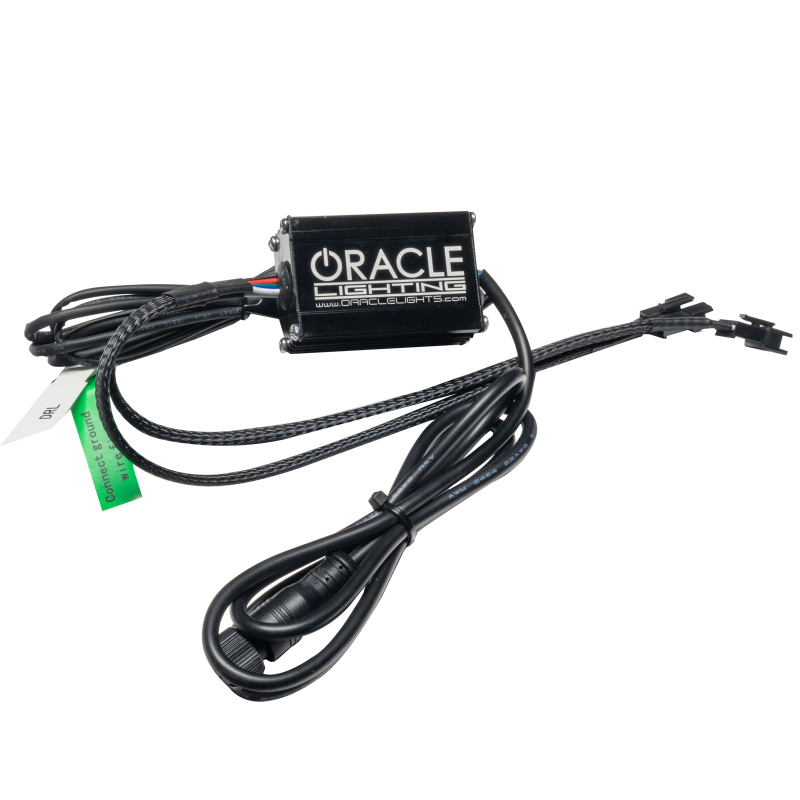 Picture of Oracle 14-21 Infiniti Q50 RGB+W Headlight Halo Upgrade Kit - ColorSHIFT w/ BC1 Controller