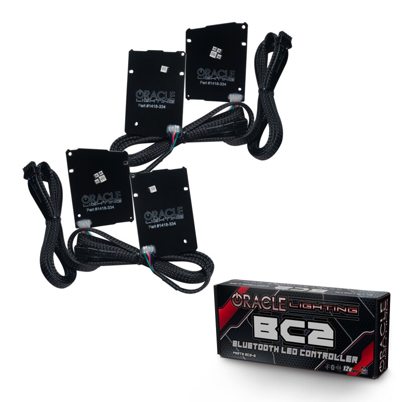 Picture of Oracle 19-21 Chevy Camaro LS/LT RGB+A Headlight DRL Kit - ColorSHIFT w/ BC1 Controller