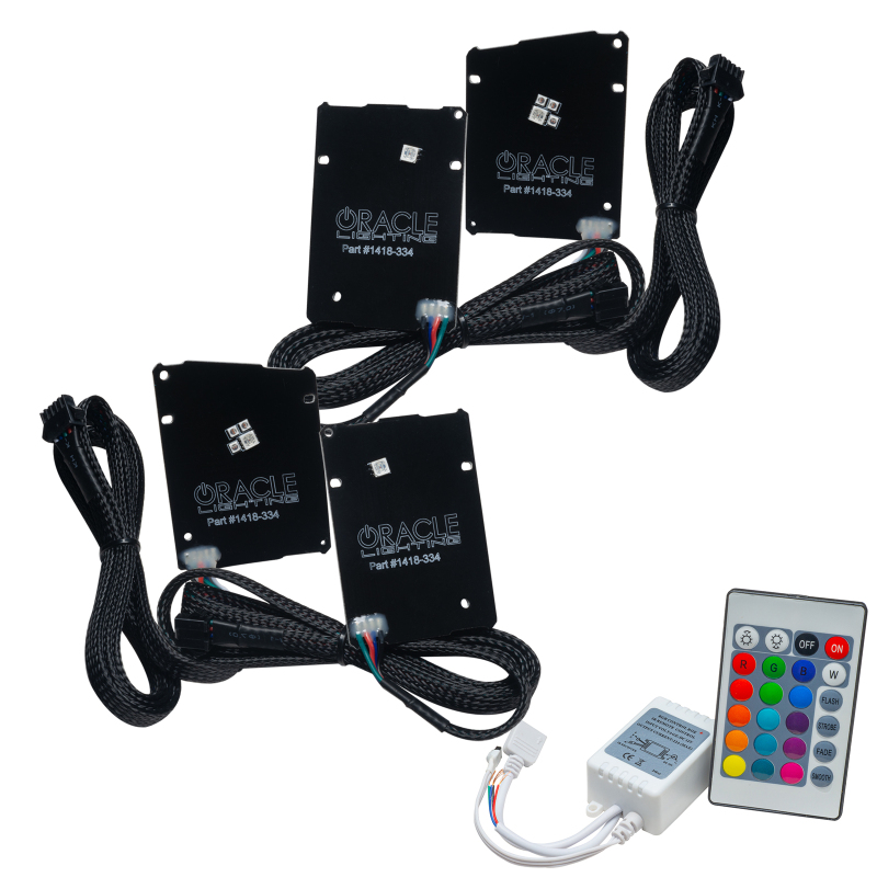 Picture of Oracle 19-21 Chevy Camaro LS/LT RGB+A Headlight DRL Kit - w/ Simple Controller