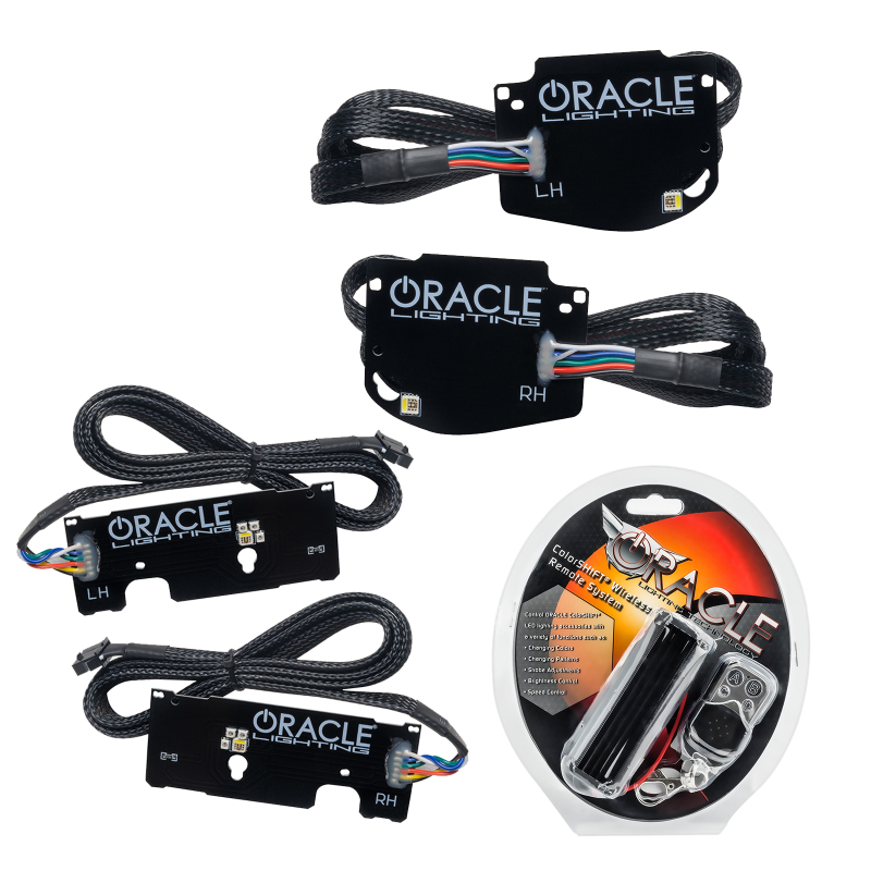 Picture of Oracle 19-21 Chevy Camaro SS/RS RGBW+A Headlight DRL Upgrade Kit - ColorSHIFT