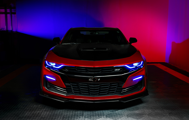 Picture of Oracle 19-21 Chevy Camaro SS/RS Fog Light Upgrade Kit - ColorSHIFT w/o Controller